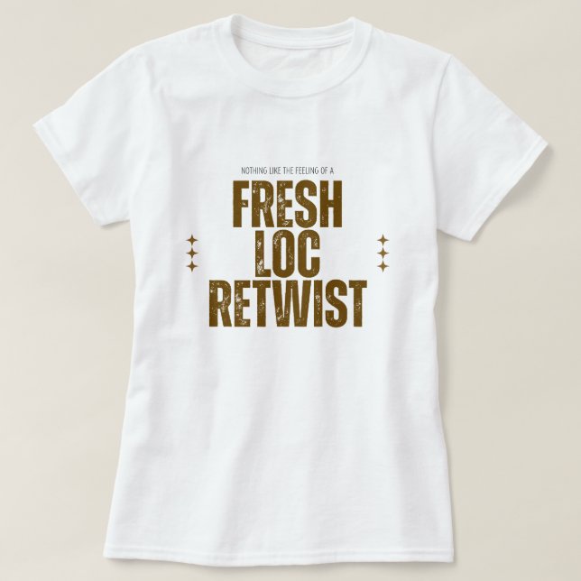 Camiseta Preta Personalizada de Cabelo com Dreadlo (Frente do Design)