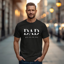 Camiseta Preta Personalizada de PAPAI Moderna
