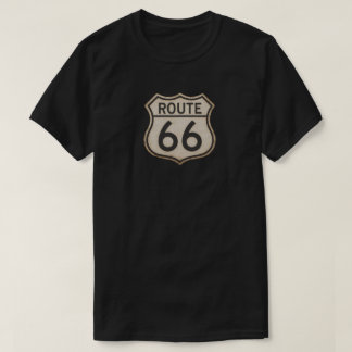 Camiseta Preta Retro Vintage Rota 66