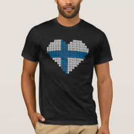 Camiseta Preta Sisu Heart