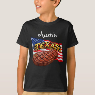 Camiseta Preta Texas Boy