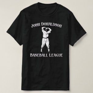Camiseta preta uniforme da liga