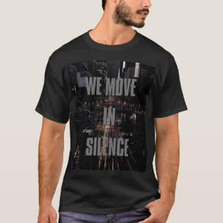 Camiseta Preta Unisex de Streetwear Subterrâneo