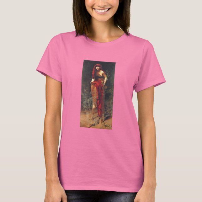 Camiseta Pretada de Delphi Pré-Raphaelite (Frente)