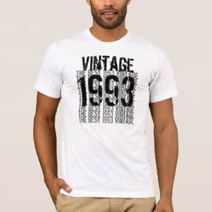 Camiseta Preto 1993 da casca de ovo do vintage do presente