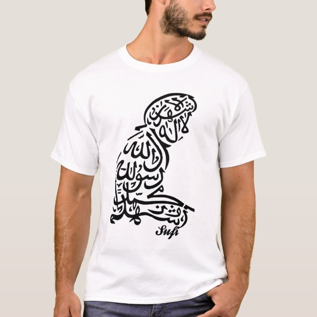 CAMISETA PRETO 2 DE SUFI (Frente)