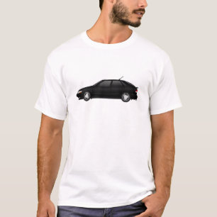 Camiseta preto 4door_talledega com antena do viggen