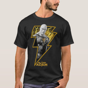 Camiseta Preto Adam Retrato Preencher Negrito