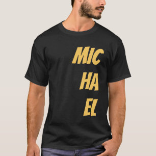 Camiseta Preto Adicionar Seu Nome Moderno Simples