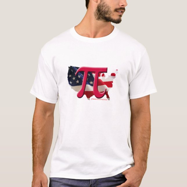 Camiseta preto americano do pi (Frente)