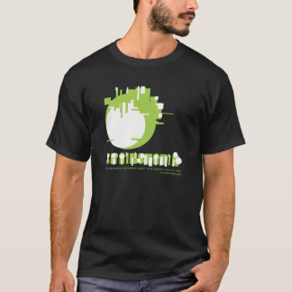 Camiseta Preto de Brainstatik T-shirt_