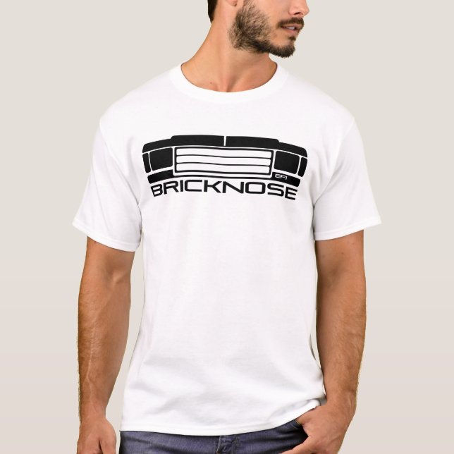 Camiseta Preto de Bricknose (Frente)