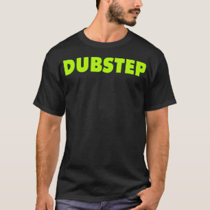 Camiseta Preto de Dubstep (limão)