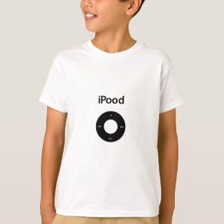 Camiseta Preto de Ipood da paródia de IPod