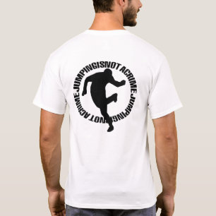 Camiseta Preto de Jumpstyle [transparente]