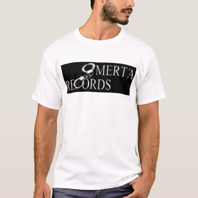 Camiseta Preto de Omerta (Frente)