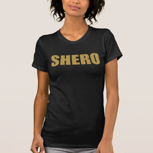 CAMISETA PRETO DE SHERO (Frente)