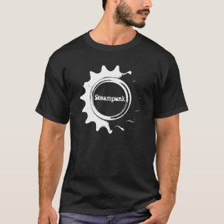 Camiseta Preto de Steampunk