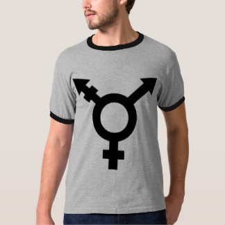 Camiseta preto do símbolo do tg