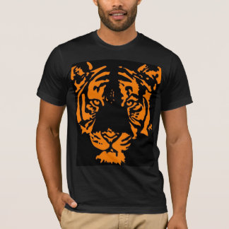 Camiseta preto do tigre