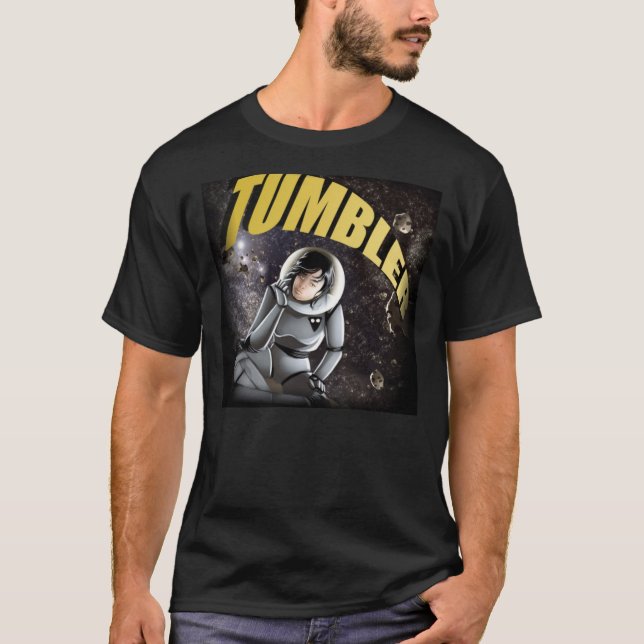 Camiseta Preto do Tumbler (Frente)