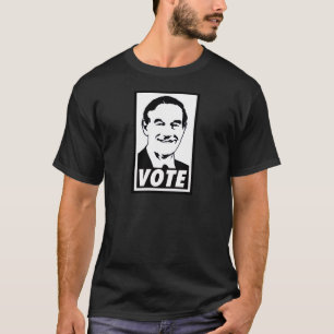 Camiseta Preto do voto 2012 de Ron Paul