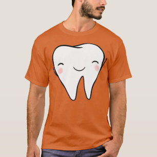 Camiseta Preto dos dentes felizes