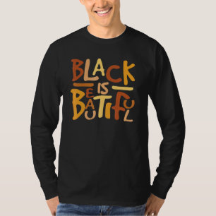 Camiseta Preto É Bela Orgulho Celebre Igualdade Pare R