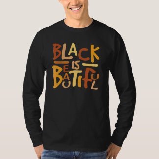 Camiseta Preto É Bela Orgulho Celebre Igualdade Pare R