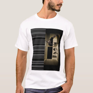 Camiseta preto e branco