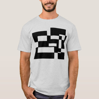 Camiseta preto e branco
