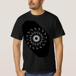 Camiseta preto e branco