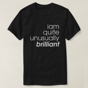 Camiseta Preto e branco bastante raramente brilhante de