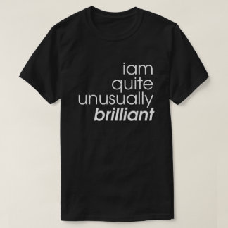 Camiseta Preto e branco bastante raramente brilhante de