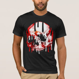 Camiseta Preto e vermelho