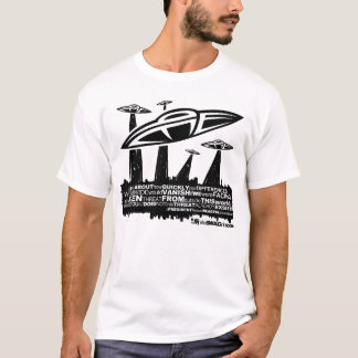 Camiseta preto ebeSWAGreagan/branco