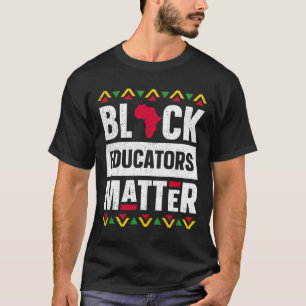 Camiseta Preto Educador Problema Professor História Negra M