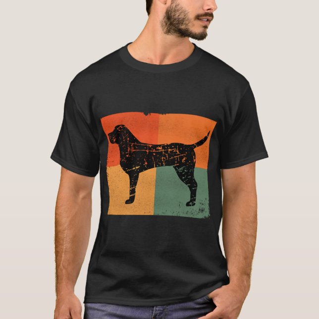 Camiseta Preto Lab Colour Blocks Grunge Vintage S (Frente)