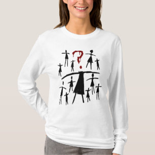 Camiseta Preto órfão   Helena - esboço do clone