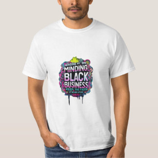 Camiseta Preto para a mente