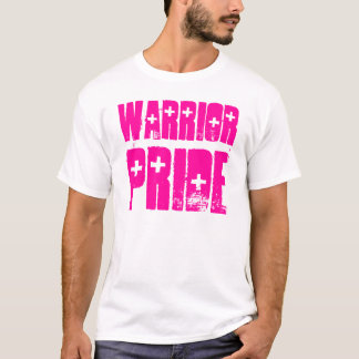 CAMISETA PRETO & ROSA DO T DO ORGULHO DO GUERREIRO DA