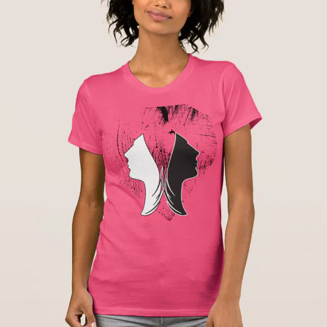 Camiseta da Mulher Aranha - Olhos Rosa