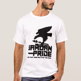Camiseta Preto samoano do orgulho
