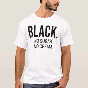 Camiseta Preto Sem Açúcar Sem Creme