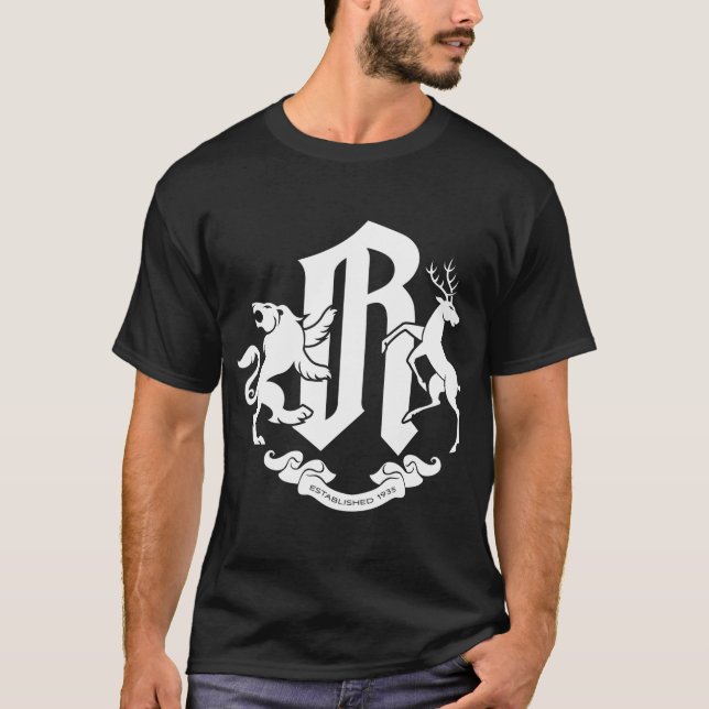 Camiseta Preto-T básico de Rodam (Frente)