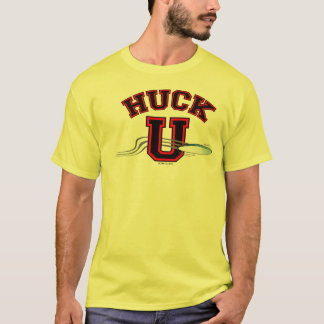 Camiseta PRETO VERMELHO final do HUCK U