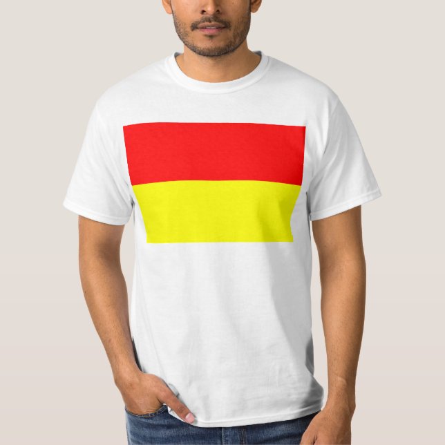 Camiseta Pretória, bandeira da África do Sul (Frente)