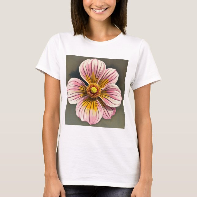 Camiseta Pretty Flower (Frente)