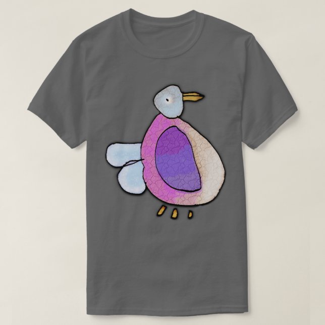 Camiseta Pretty Plump Pigeon (Frente do Design)