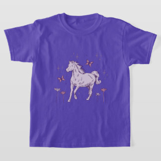 Camiseta Pretty Purple Horse